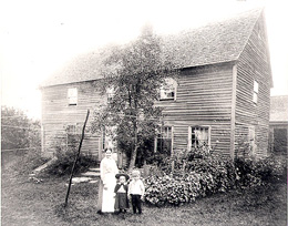 Early eighteenth century house, Connecticut.